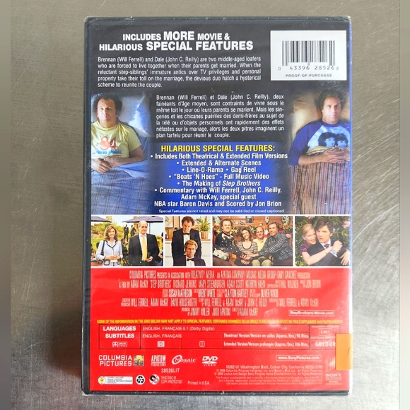 Step Brothers Movie DVD - Picture 2 of 2